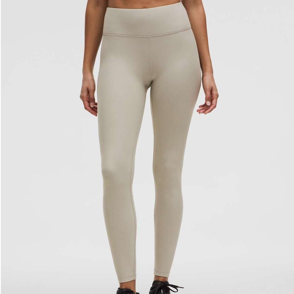Lululemon NWT Fleece High-Rise Running Tight 28" Riverstone Size 14 Legging